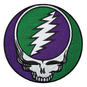 Grateful Dead - Purple/Green Large 5" SYF Patch