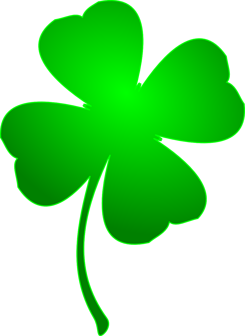 1,902 views Clip Art: irish lucky clover saint patricks day ...