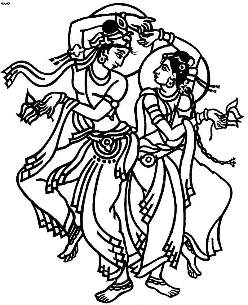 Indian Dancing Pictures Clipart Best