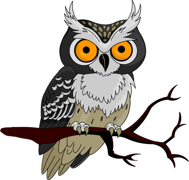 Free Flying Owl Clipart Image - 3383, Happy Halloween Owl Dromhcb ...