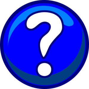 Blue Question Mark Clipart - Free Clipart Images