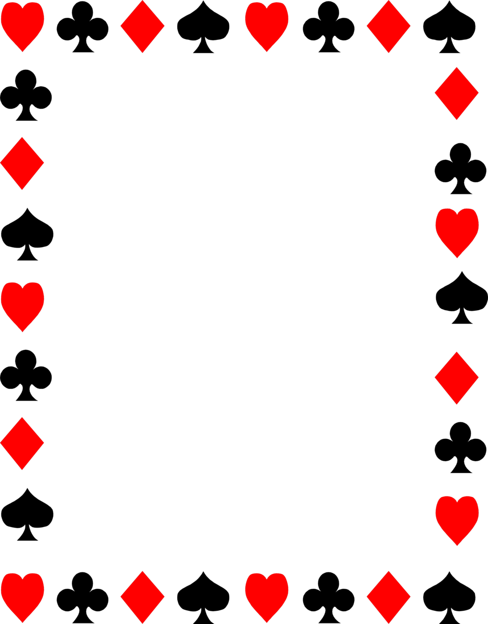 Playing Card Symbols Clipart