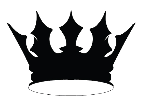 Crown Silhouette Vector Download Crown Vector Silhouette Graphics