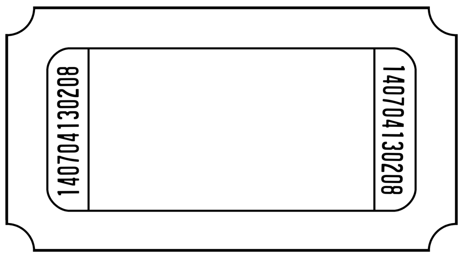Broadway Ticket Template ClipArt Best