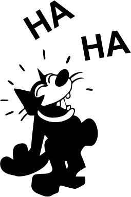 Felix The Cat Laughing Clip Art Download