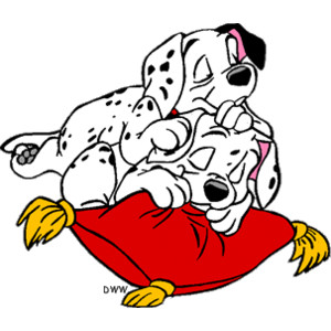 Dalmatian Puppies Clipart page 4 from Disney's 101 Dalmatian ...