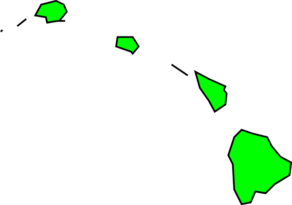 643 views Hawaiian Islands Clip Art