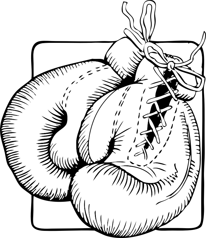 Clipart - boxing gloves