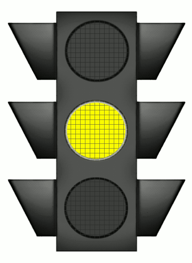 Pics For > Stop Light Yellow