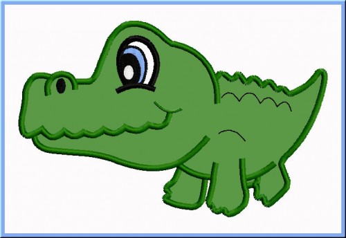 Cute Alligator Cartoon