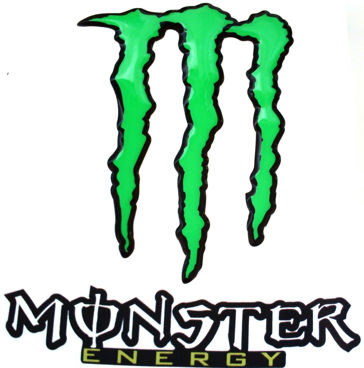 Monster Energy Logo Stencil