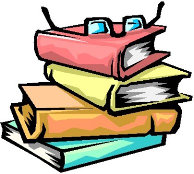 Stacks of books clipart