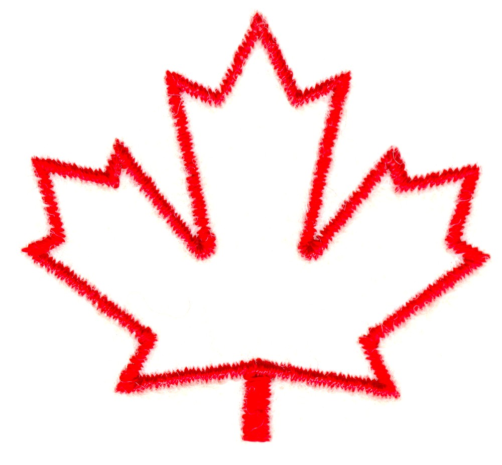 Maple Leaf Outline Clipart