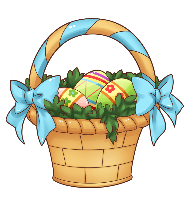 Easter Basket Clip Art - Tumundografico