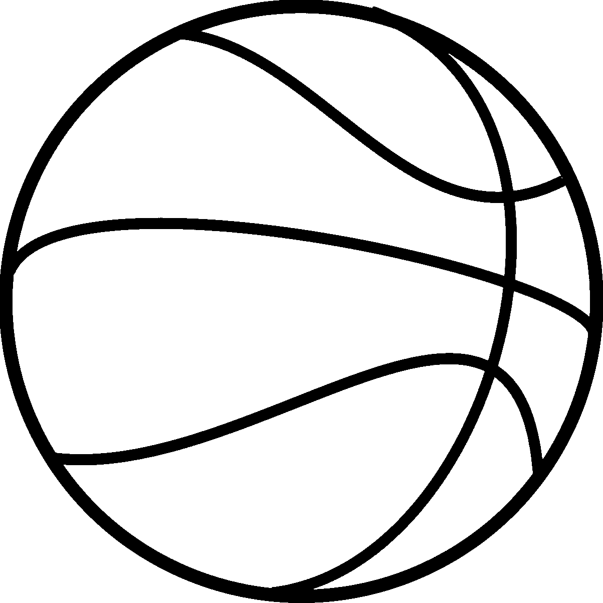Ball Coloring Page - AZ Coloring Pages