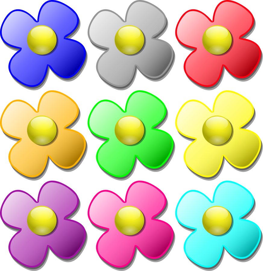 Clipart design flowers