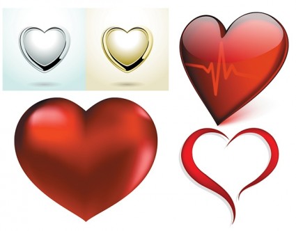 Vector Hearts | Free Download Clip Art | Free Clip Art | on ...