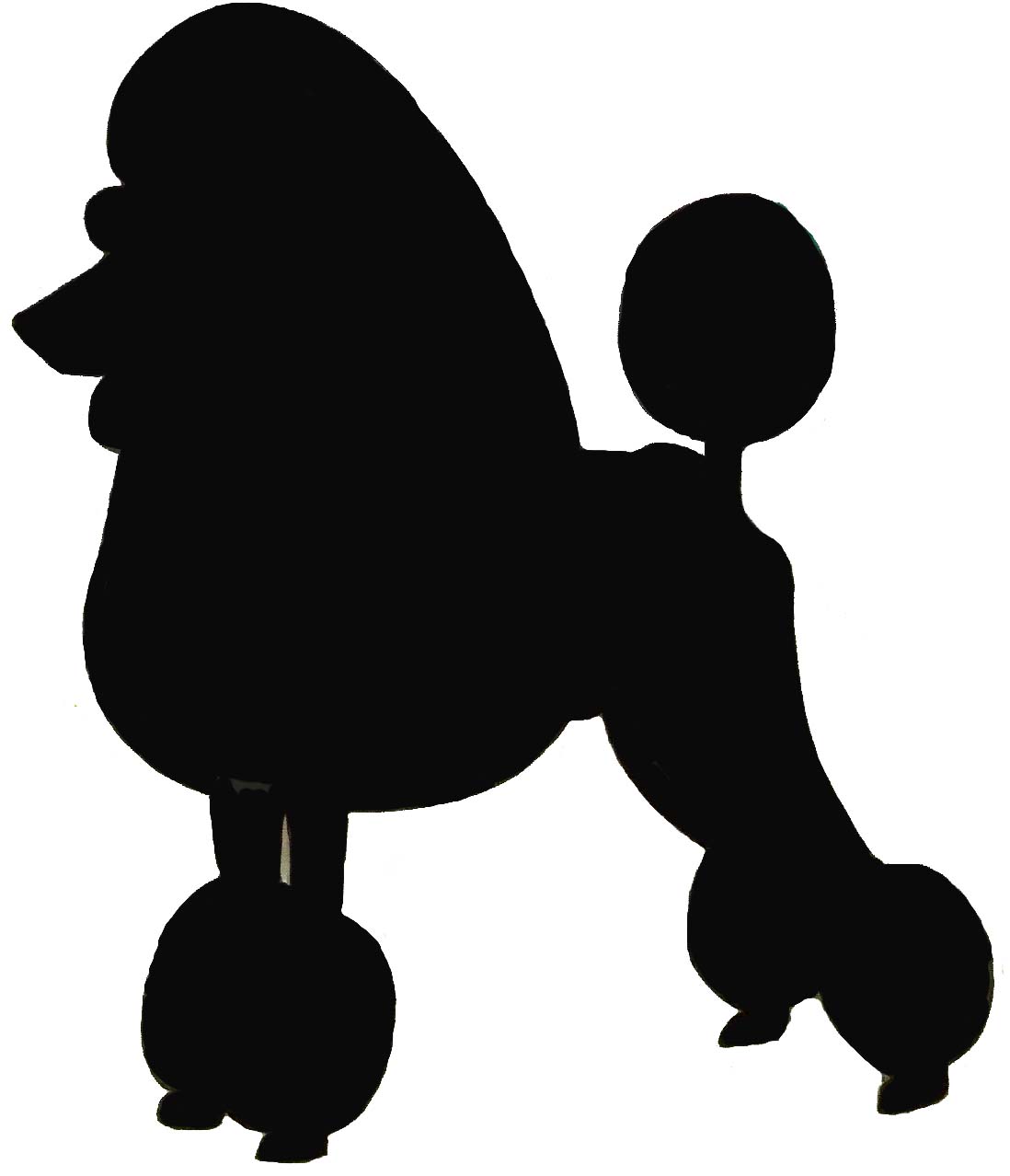 Pics For > French Poodle Silhouette
