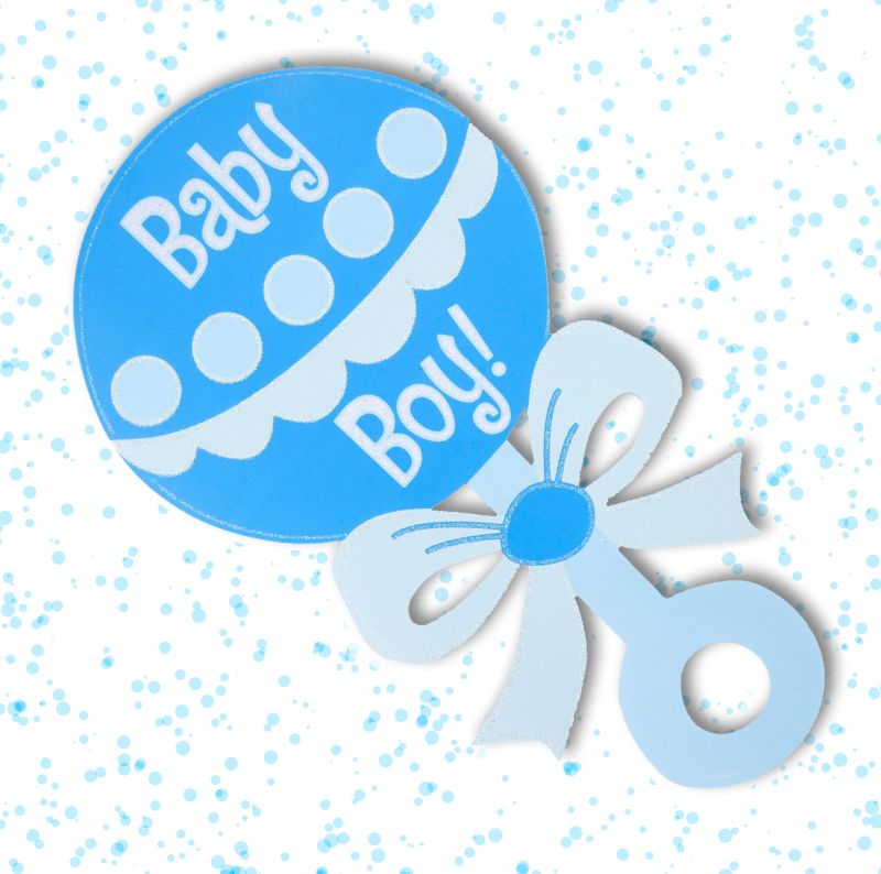 Baby Boy Rattle 2015chelle65584