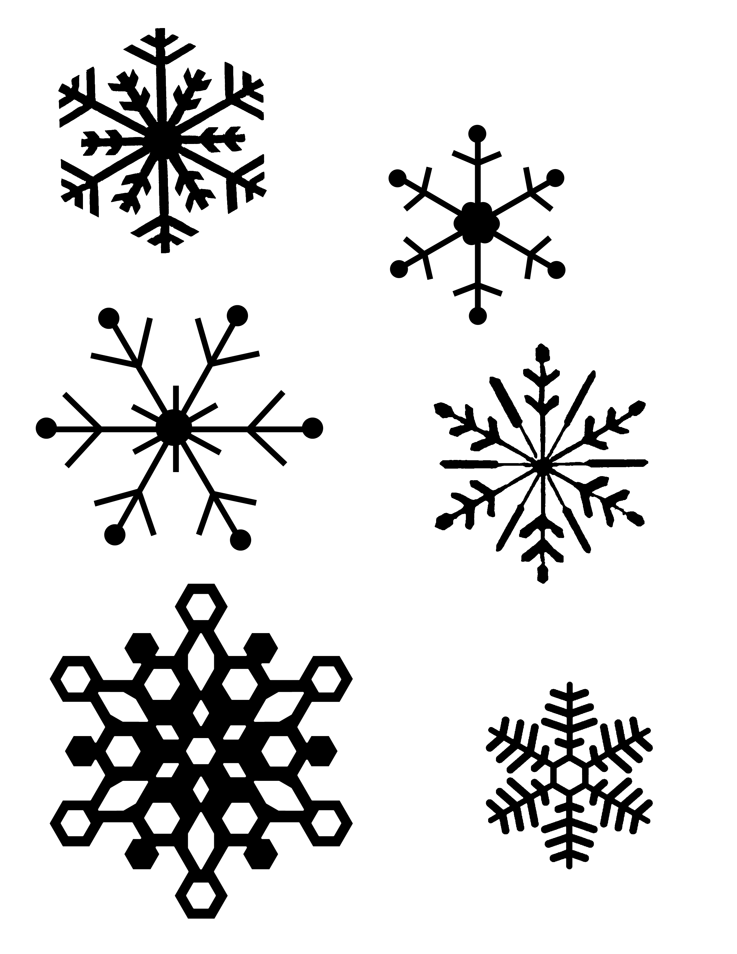 DIY Snowflake Window Clings (plus tips and the best method) | The ...