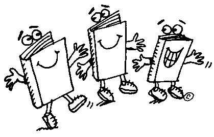 dancing books - Clip Art Gallery