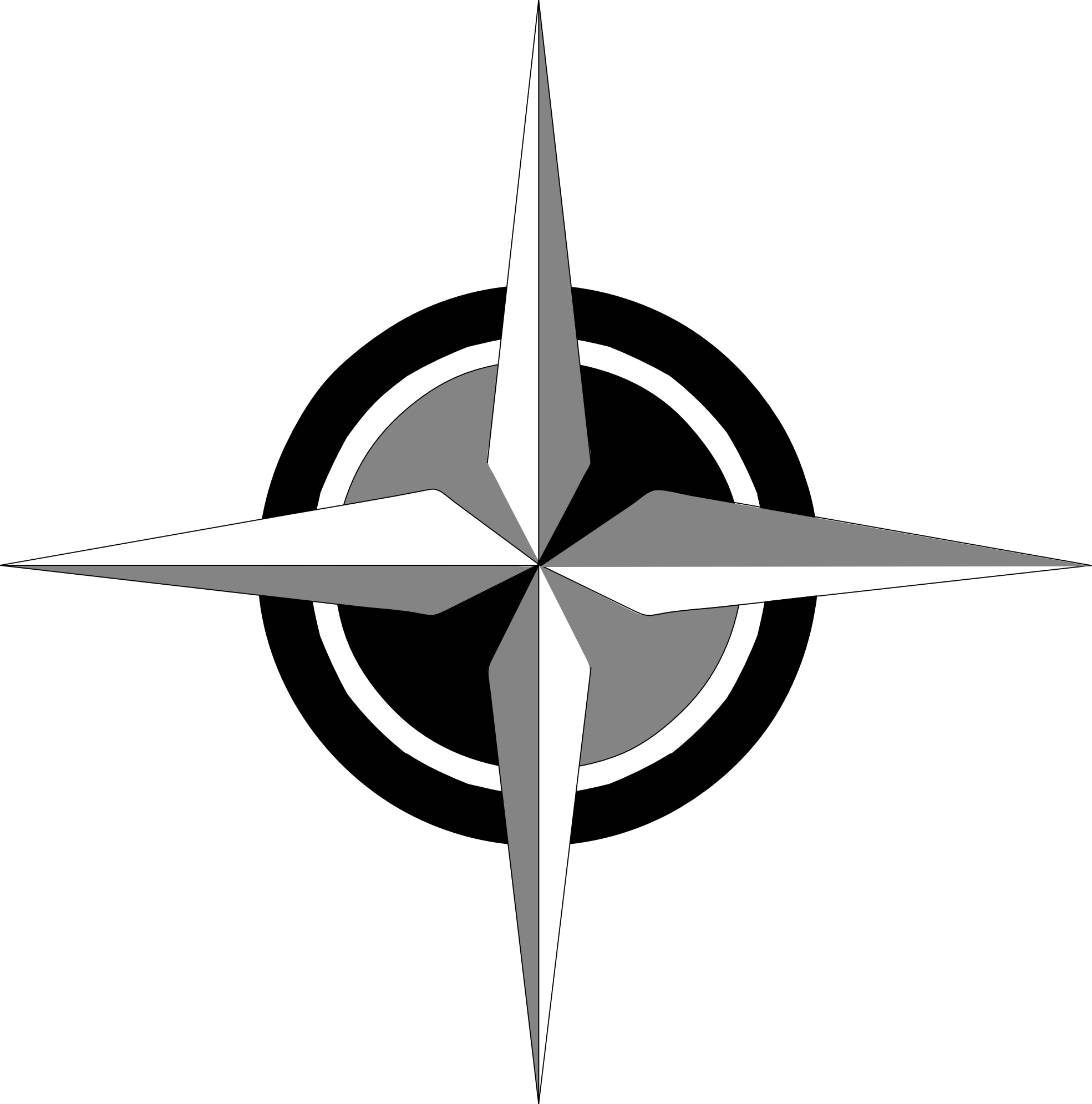 compass rose SVG