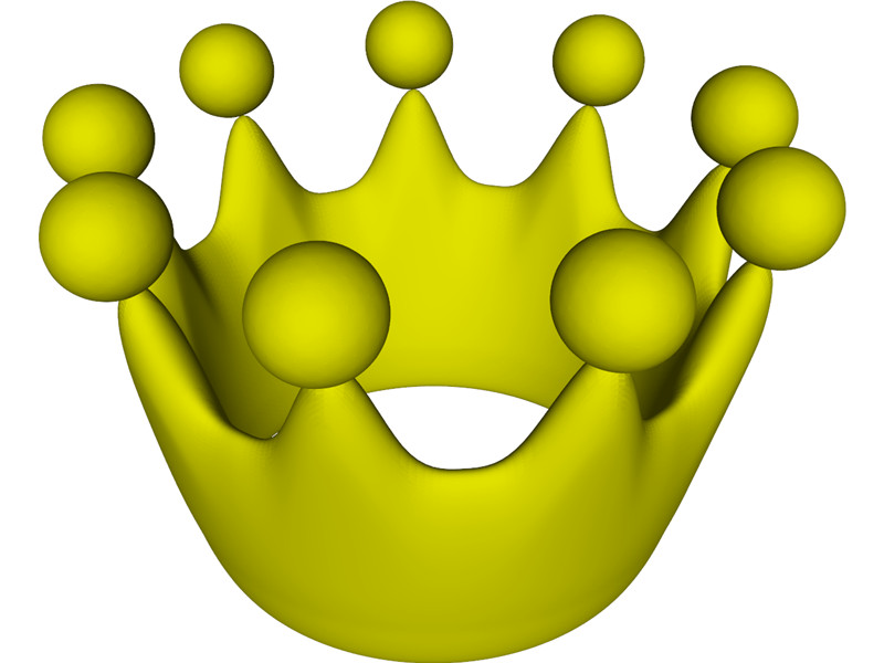 Cartoon Crown 3D Model Download | 3D CAD Browser