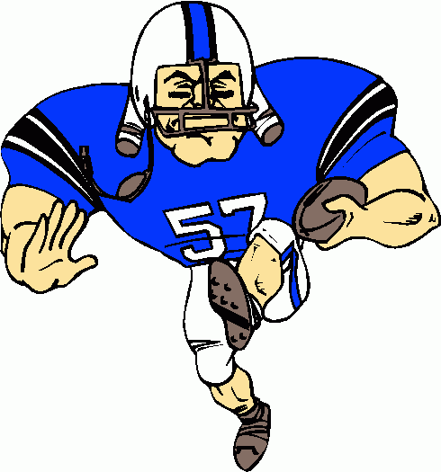 clipart football player - photo #19