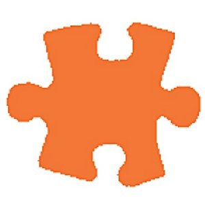 StickyTiger Craft Supplies Jigsaw Puzzle Piece Punch -