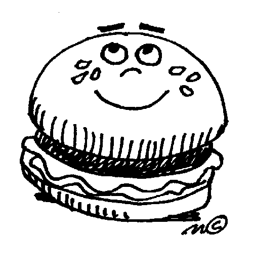 hamburger character - Clip Art Gallery