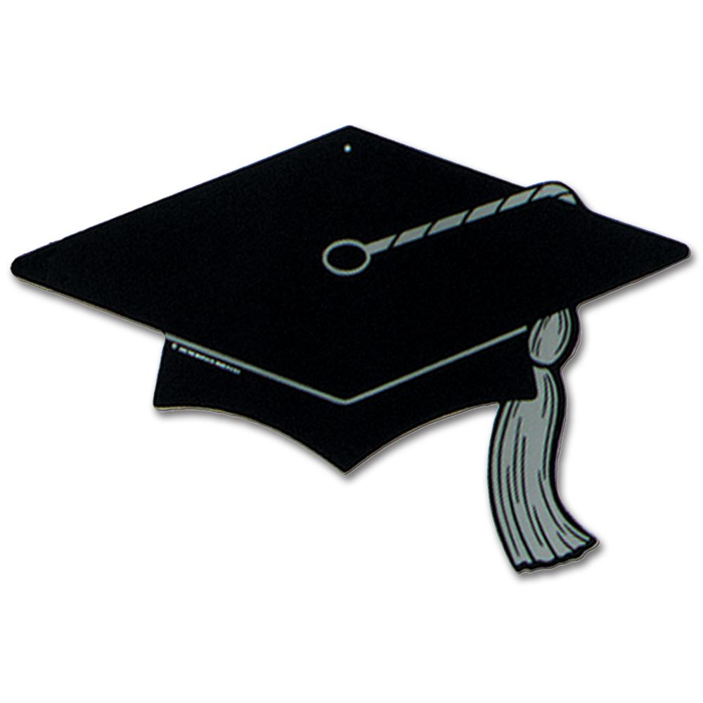 graduation hat clipart black - photo #50