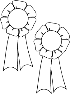 Prizes and Awards Coloring Pages - Medals, Trophy, Certificates ...