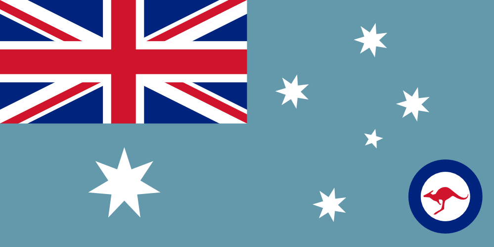 Ensign Royal Australian Air Force Flag SupaRedonkulous flagartist ...