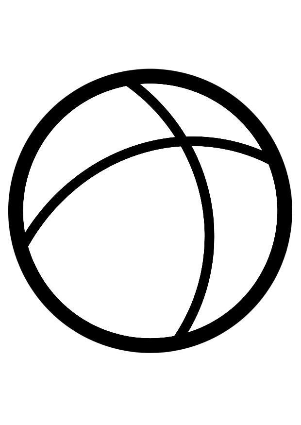 Ausmalbild Ball - ClipArt Best