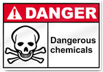 Chemical Storage Signs