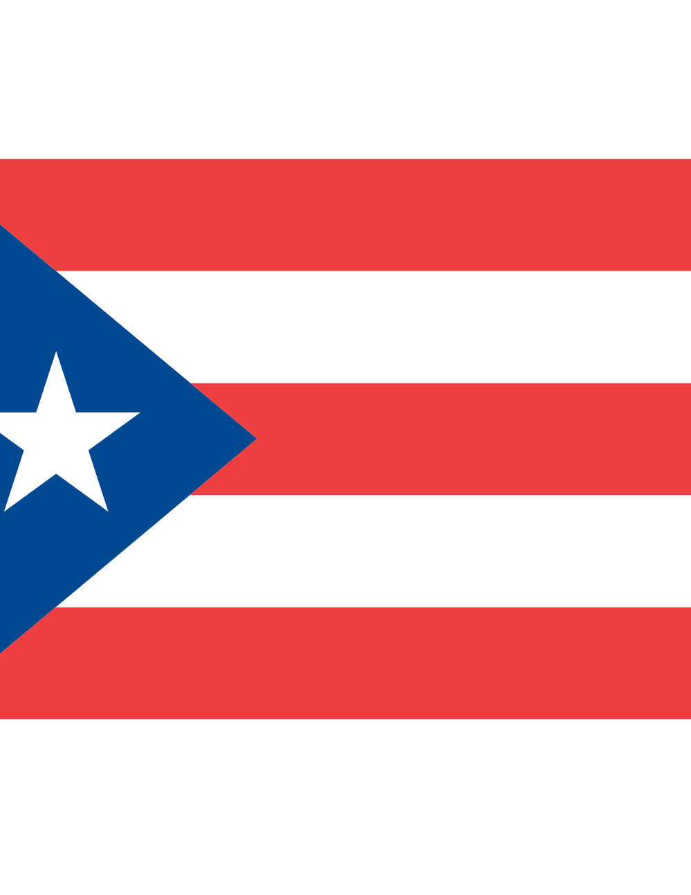 Clip Art: Flag of Puerto Rico Drapeau Bandiera ...