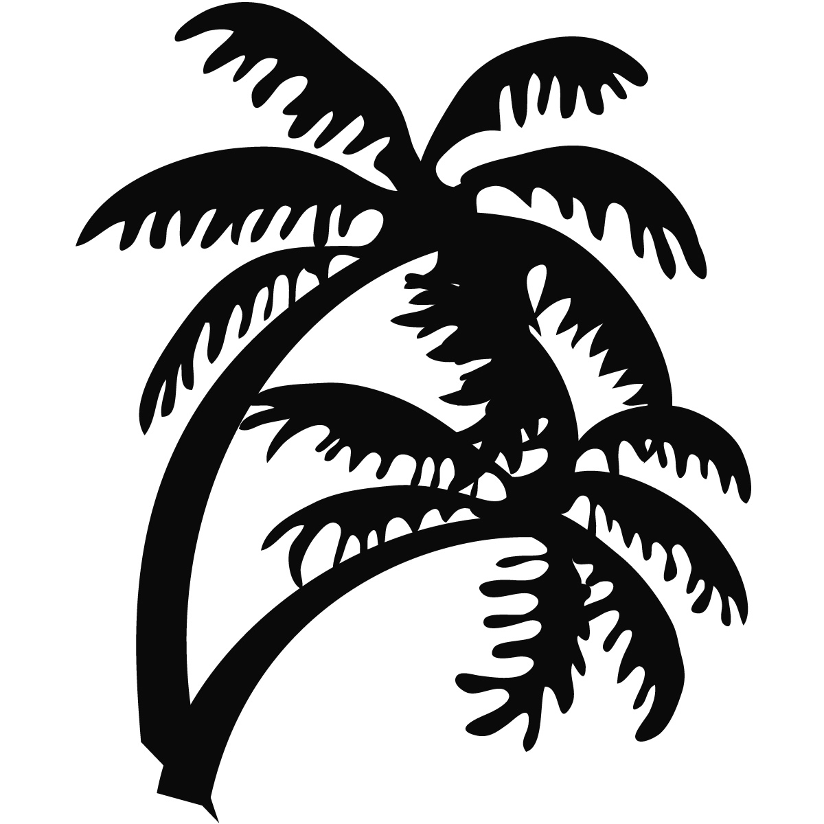 palm tree clip art coloring pages - photo #41