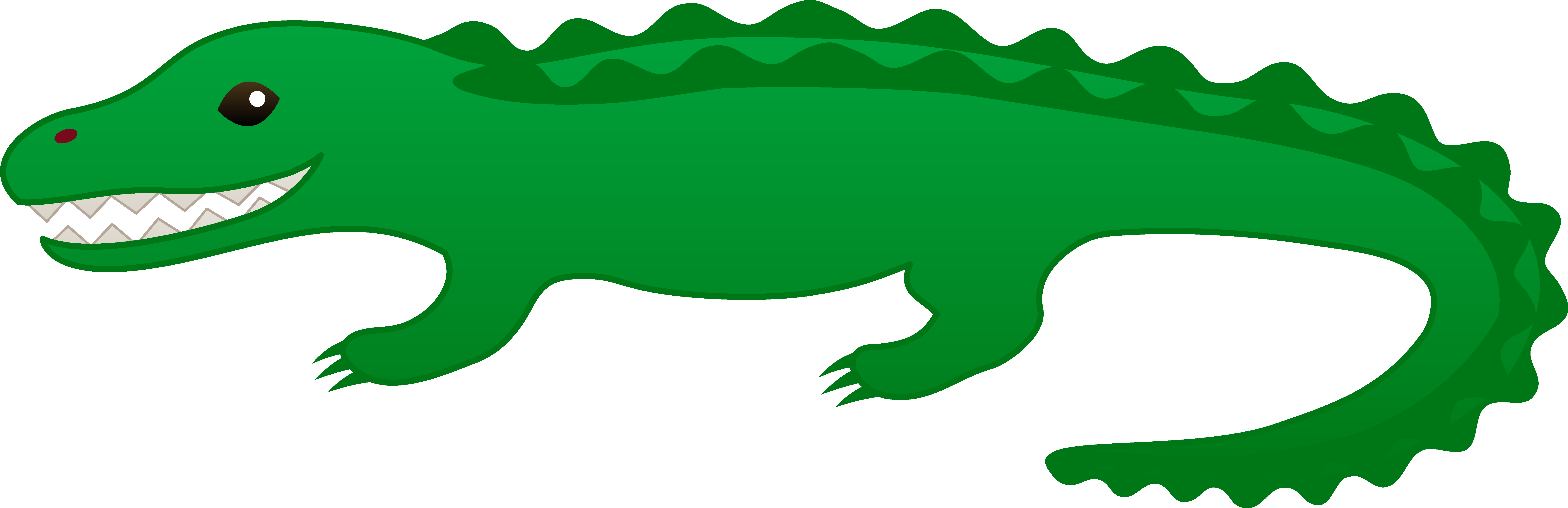 Cute Alligator Clipart - Free Clipart Images
