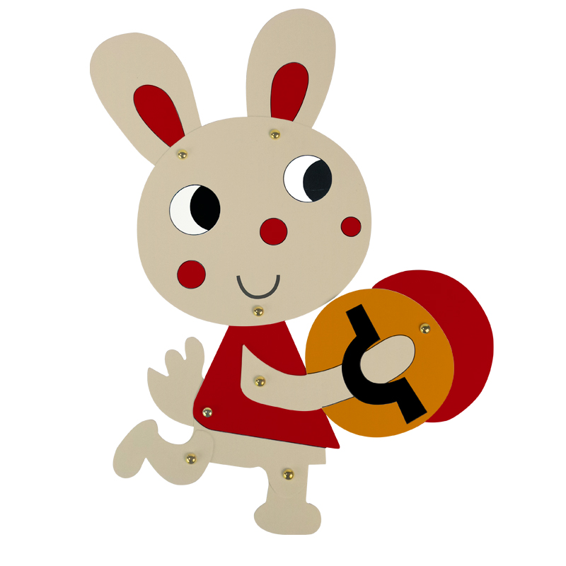 Aliexpress.com : Buy DIY Cute Bunny Painting Decoration Rabbit ...