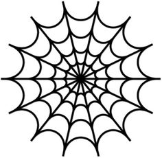 Template For Spider Web - ClipArt Best