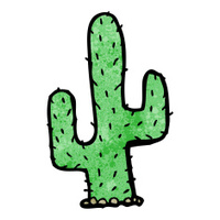 Cactus and Sombrero Cartoon stock photos - FreeImages.com