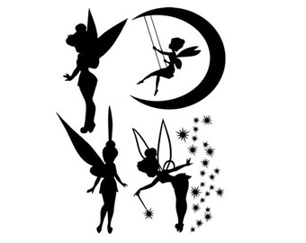 Tinkerbell, Silhouette cameo and Birthdays