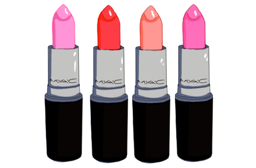 love beautiful cartoon makeup mac lipstick MAC LIPSTICK mac makeup ...