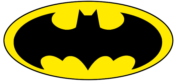 batman logo clip art template - photo #5