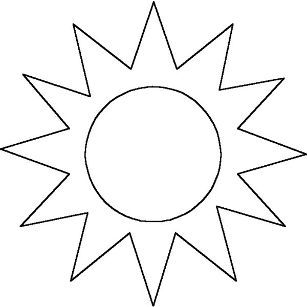 free black and white sunshine clipart - photo #32