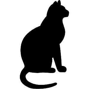 1000+ images about 1s Cat Silhouettes