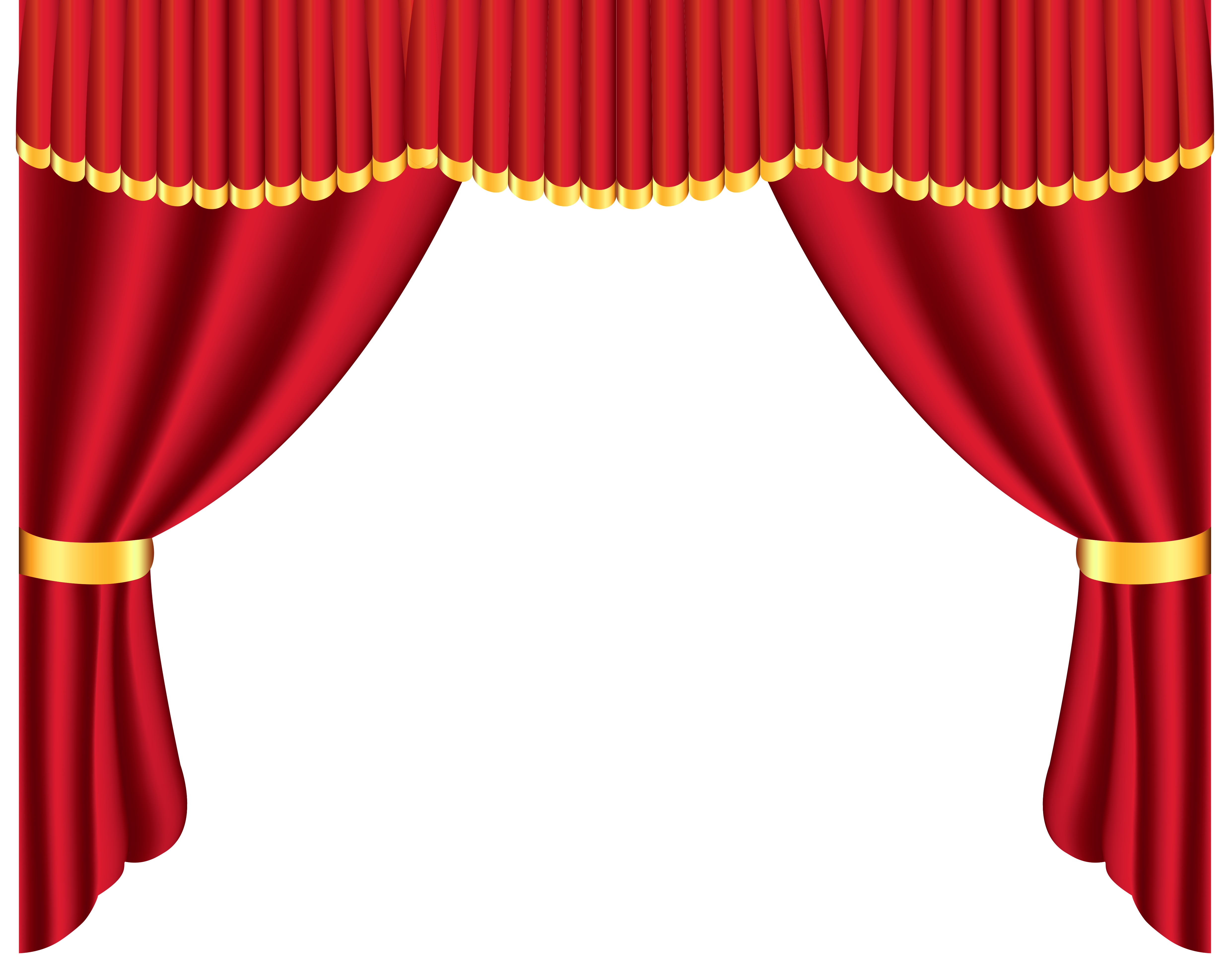 Transparent Red Curtain   Clipart   Clipart Best   Clipart Best 