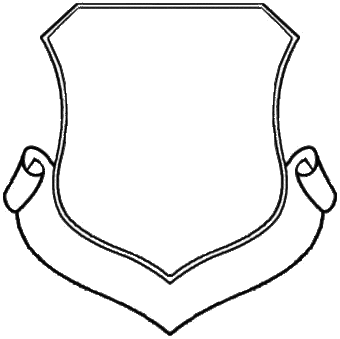 Crest shape clipart