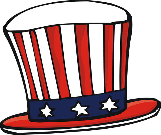 clip art 4th of july hat - photo #31