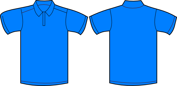 Front And Back T Shirt Outline - ClipArt Best
